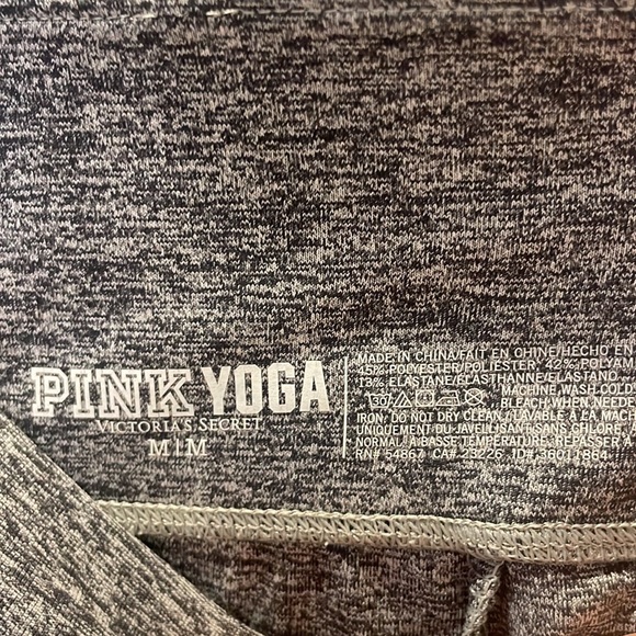 Pink (Victoria Secret) Brand Yoga Pants - Picture 2 of 3